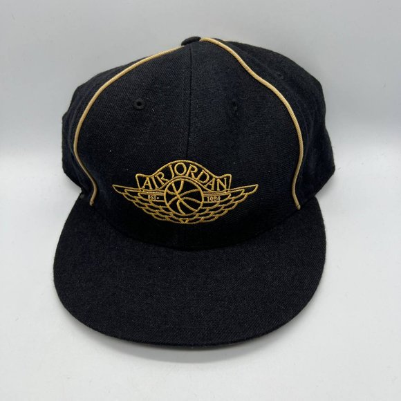 Air Jordan Wings 7 1/2 Jumpman‎ Hat Fitted Cap New Men - Picture 1 of 6